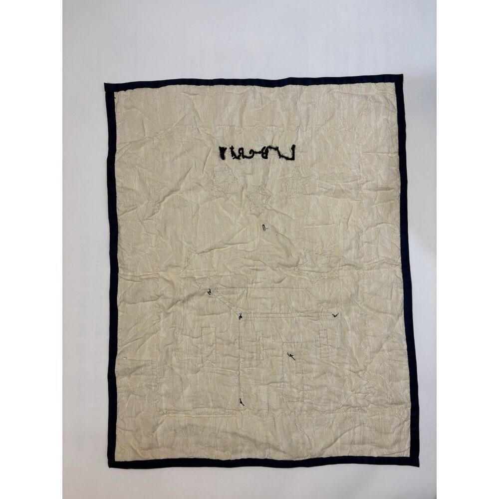 Primitive America Flag Banner USA Quilted Fabric Independence Day Liberty Retro - Picture 3 of 10